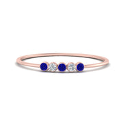 5-stone-minimalist-diamond-stackable-band-with-sapphire-in-FD9425RORGSABL-NL-RG