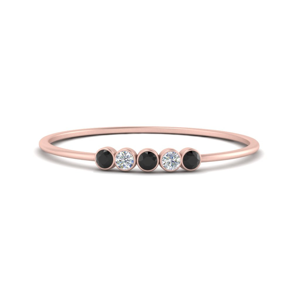 5-stone-minimalist-stackable-band-with-black-diamond-in-FD9425RORGBLACK-NL-RG