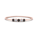 Thumbnail 11 - 5-stone-minimalist-stackable-band-with-black-diamond-in-rose-gold-FD9425RORGBLACK-NL-RG.jpg?v=1764568239