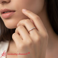 Thumbnail 2 - 5-stone-minimalist-stacking-band-rose-gold-fd10558b-0.15-ct-model.jpg?v=1764568239