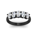Thumbnail 93 - 5-stone-oval-classic-diamond-wedding-band-2-carat-in-black-gold-fdwb8008ovangle5-2.00ct-nl-bg