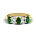 Thumbnail 76 - 5-stone-oval-classic-emerald-wedding-band-2-carat-in-yellow-gold-fdwb8008ovgemgrsleep-2.00ct-nl-yg.jpg