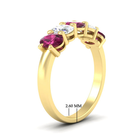 5-stone-oval-classic-pink-sapphire-wedding-band-2-carat-in-yellow-gold-fdwb8008ovgsadrpiangle2-2.00ct-nl-yg-hw.jpg