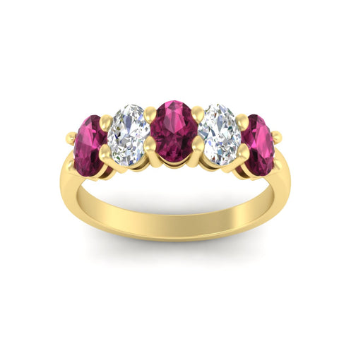 5-stone-oval-classic-pink-sapphire-wedding-band-2-carat-in-yellow-gold-fdwb8008ovgsadrpiangle5-2.00ct-nl-yg.jpg