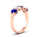 Thumbnail 9 - 5-stone-oval-classic-sapphire-wedding-band-2-carat-in-rose-gold-fdwb8008ovgsablangle2-2.00ct-nl-rg.jpg