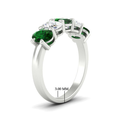 custom-wedding-band5-stone-oval-emerald-custom-wedding-band-3-carat-in-white-gold-fdwb8008ovgemgrangle2-3.00ct-nl-wg-hw.jpg