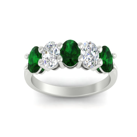 custom-wedding-band5-stone-oval-emerald-custom-wedding-band-3-carat-in-white-gold-fdwb8008ovgemgrangle5-3.00ct-nl-wg.jpg