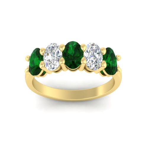 custom-wedding-band5-stone-oval-emerald-custom-wedding-band-3-carat-in-yellow-gold-fdwb8008ovgemgrangle5-3.00ct-nl-yg.jpg