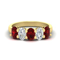 Thumbnail 88 - custom-wedding-band5-stone-oval-ruby-custom-wedding-band-3-carat-in-yellow-gold-fdwb8008ovgrudrsleep-3.00ct-nl-yg.jpg
