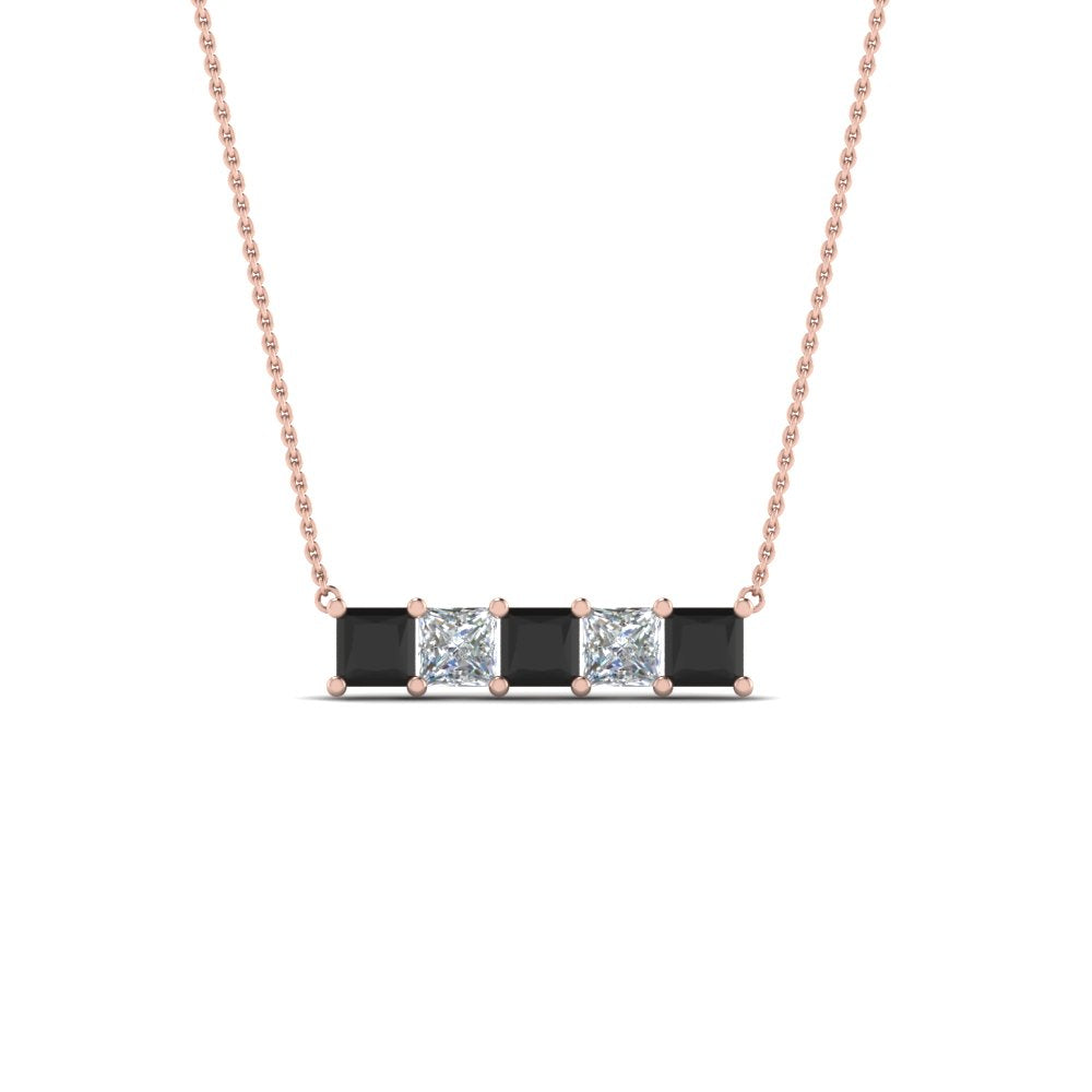 5-stone-princess-cut-bar-pendant-with-black-diamond-in-FDPD8413GBLACK-NL-RG