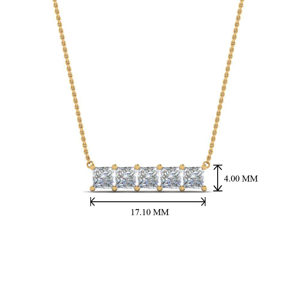5-stone-princess-cut-diamond-bar-pendant-in--FDPD8413-NL-YG