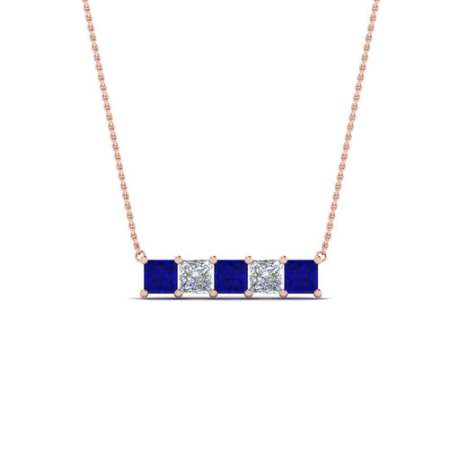 5-stone-princess-cut-diamond-bar-pendant-with-blue-sapphire-in-FDPD8413GSABL-NL-RG