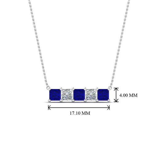 5-stone-princess-cut-diamond-bar-pendant-with-blue-sapphire-in--FDPD8413GSABL-NL-WG