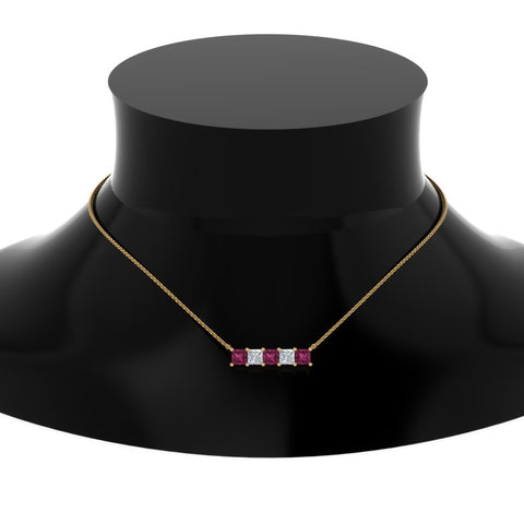 5-stone-princess-cut-diamond-bar-pendant-with-pink-sapphire-in--FDPD8413GSADRPI-NL-YG