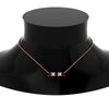 Load image into Gallery viewer, 5-stone-princess-cut-diamond-bar-pendant-with-ruby-in-FDPD8413GRUDR-NL-RG
