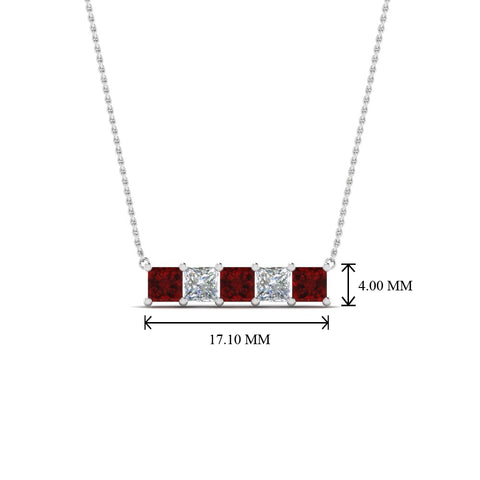 5-stone-princess-cut-diamond-bar-pendant-with-ruby-in--FDPD8413GRUDR-NL-WG