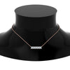 Load image into Gallery viewer, 5-stone-princess-diamond-bar-pendant-in-FDPD8413-NL-RG