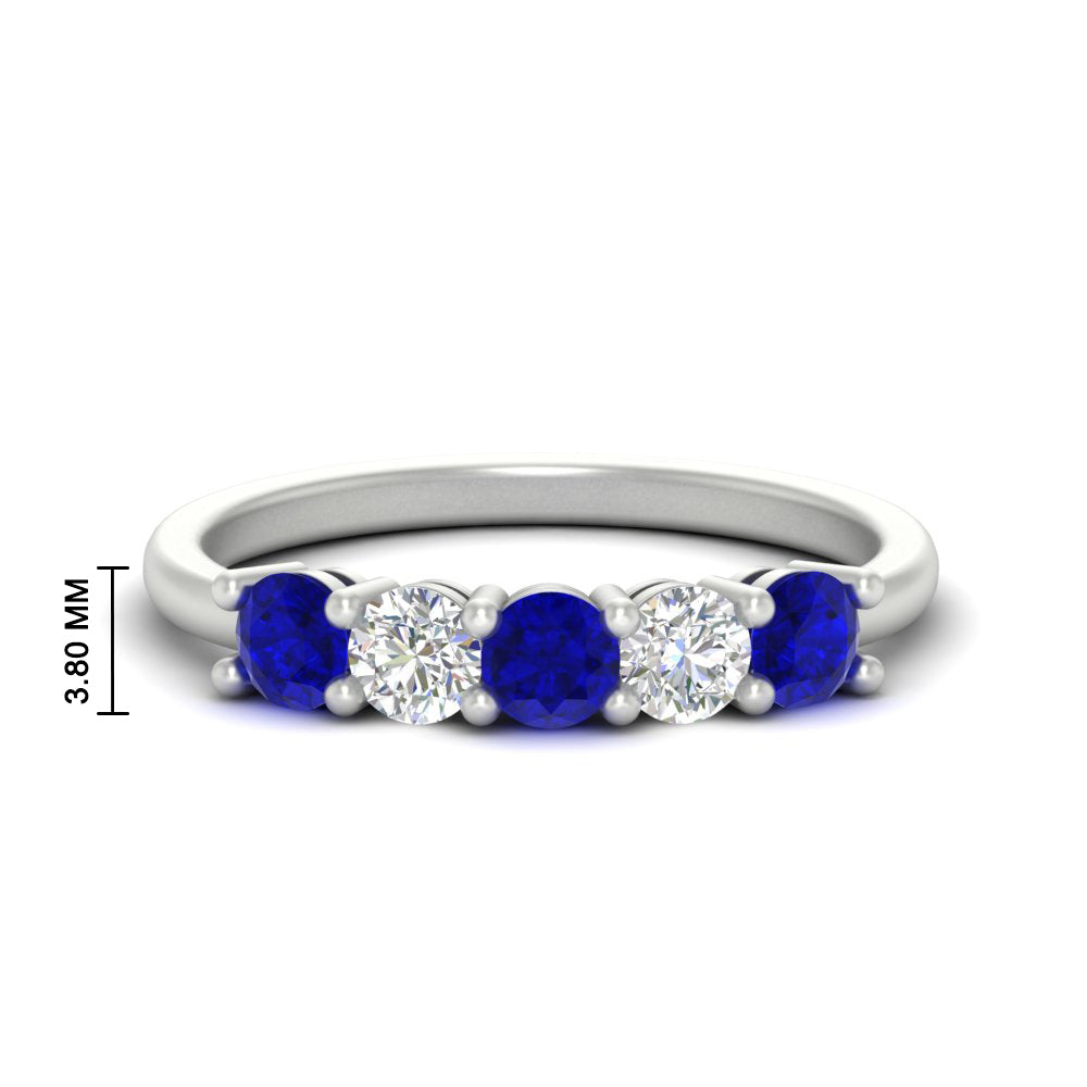 5-stone-round-cut-1-carat-diamond-and-sapphire-wedding-band-in-white-gold-FDENS141ROBGSABL-1.00CT-NL-WG-HW