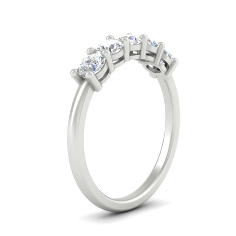 5-stone-round-cut-1-carat-diamond-wedding-band-in-white-gold-FDENS141ROBANGLE2-1.00CT-NL-WG