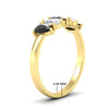 Load image into Gallery viewer, 5-stone-wedding-band-black-diamond-teardrop-one-carat-in-yellow-gold-fdwb8008peblackangle2-1.00ct-nl-yg_520x520-hw