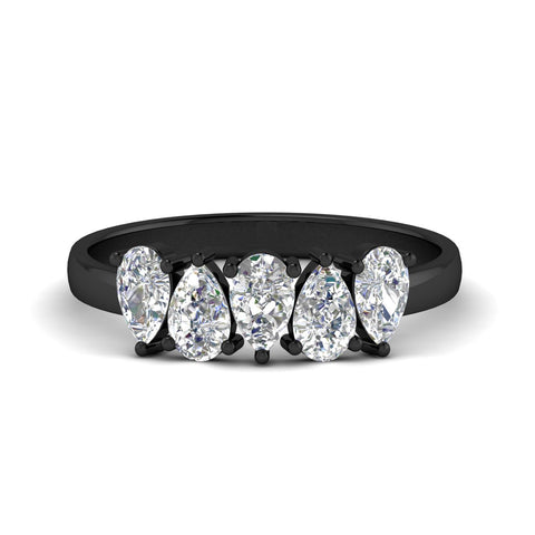 5-stone-wedding-band-diamond-teardrop-one-carat-in-black-gold-fdwb8008pesleep-1.00ct-nl-bg