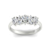 Load image into Gallery viewer, 5-stone-wedding-band-diamond-teardrop-one-carat-in-white-gold-fdwb8008peangle5-1.00ct-nl-wg.jpg