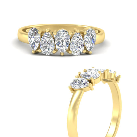 5-stone-wedding-band-diamond-teardrop-one-carat-in-yellow-gold-fdwb8008peangle3-1.00ct-nl-yg.jpg