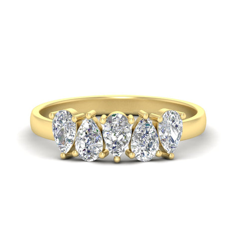 5-stone-wedding-band-diamond-teardrop-one-carat-in-yellow-gold-fdwb8008pesleep-1.00ct-nl-yg.jpg