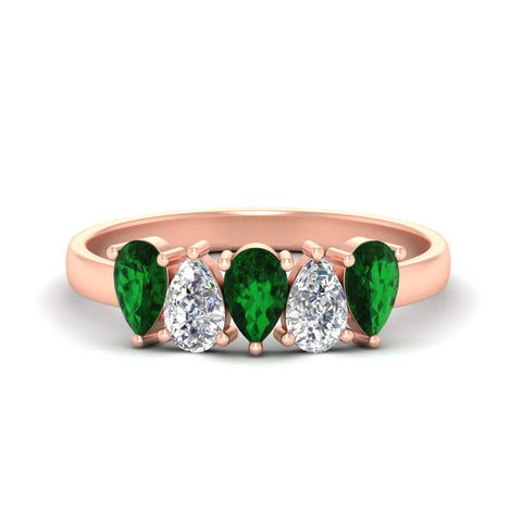5-stone-wedding-band-emerald-teardrop-one-carat-in-rose-gold-fdwb8008pegemgrsleep-1.00ct-nl-rg.jpg