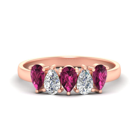 5-stone-wedding-band-pink-sapphire-teardrop-one-carat-in-rose-gold-fdwb8008pegsadrpisleep-1.00ct-nl-rg.jpg