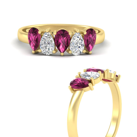 5-stone-wedding-band-pink-sapphire-teardrop-one-carat-in-yellow-gold-fdwb8008pegsadrpiangle3-1.00ct-nl-yg.jpg