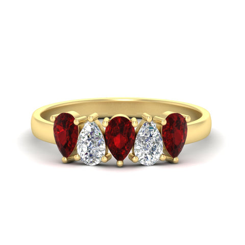 5-stone-wedding-band-ruby-teardrop-one-carat-in-yellow-gold-fdwb8008pegrudrsleep-1.00ct-nl-yg.jpg