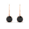 Load image into Gallery viewer, 5.00-ct-round-cut-black-diamond-leverback-dangle-earrings-in-rose-gold-fdear11236rogblackangle2-5.00ct-nl-rg.jpg?v=1768373585