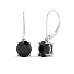 Load image into Gallery viewer, 5.00-ct-round-cut-black-diamond-leverback-dangle-earrings-in-white-gold-fdear11236rogblackangle1-5.00ct-nl-wg.jpg?v=1768373585