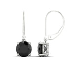Load image into Gallery viewer, 5.00-ct-round-cut-black-diamond-leverback-dangle-earrings-in-white-gold-fdear11236rogblackangle4-5.00ct-nl-wg.jpg?v=1768373585