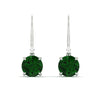 Load image into Gallery viewer, 5.00-ct-round-cut-emerald-leverback-dangle-earrings-in-white-gold-fdear11236rogemgrangle2-5.00ct-nl-wg.jpg?v=1768373584
