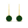 Load image into Gallery viewer, 5.00-ct-round-cut-emerald-leverback-dangle-earrings-in-yellow-gold-fdear11236rogemgrangle2-5.00ct-nl-yg.jpg?v=1768373585