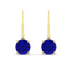 Load image into Gallery viewer, 5.00-ct-round-cut-sapphire-leverback-dangle-earrings-in-yellow-gold-fdear11236rogsablangle2-5.00ct-nl-yg.jpg?v=1768373584