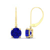 Load image into Gallery viewer, 5.00-ct-round-cut-sapphire-leverback-dangle-earrings-in-yellow-gold-fdear11236rogsablangle4-5.00ct-nl-yg.jpg?v=1768373585