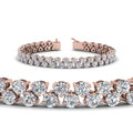 Thumbnail 5 - stunning-two-row-tennis-bracelet