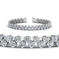 Thumbnail 33 - Stunning Two Row Tennis Bracelet