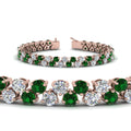 Thumbnail 18 - Stunning Two Row Tennis Bracelet