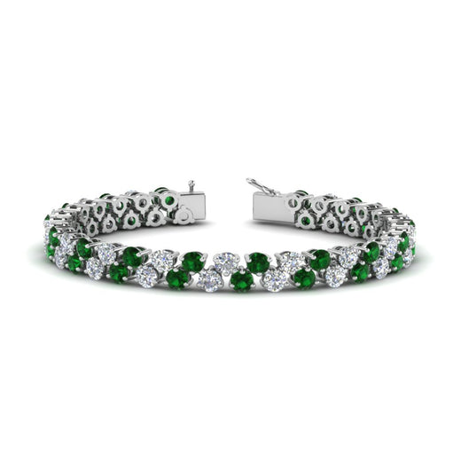 Stunning Two Row Tennis Bracelet