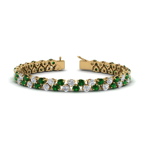 Stunning Two Row Tennis Bracelet