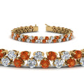 Thumbnail 67 - Stunning Two Row Tennis Bracelet