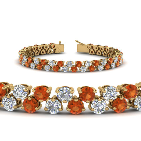 Stunning Two Row Tennis Bracelet