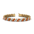 Thumbnail 68 - Stunning Two Row Tennis Bracelet