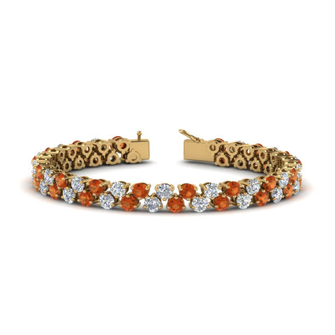 Stunning Two Row Tennis Bracelet