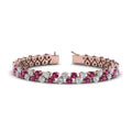 Thumbnail 13 - Stunning Two Row Tennis Bracelet
