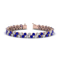 Thumbnail 10 - Stunning Two Row Tennis Bracelet